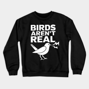 Birds Aren't Real Conspiration Crewneck Sweatshirt